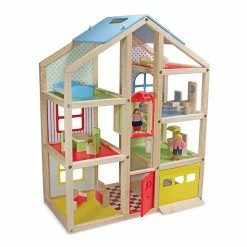 Melissa & Doug Hi-Rise Dollhouse