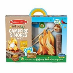 Melissa & Doug Let's Explore Campfire S'mores Play Set