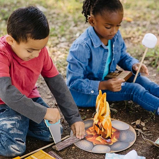 Melissa & Doug Let's Explore Campfire S'mores Play Set - Image 5