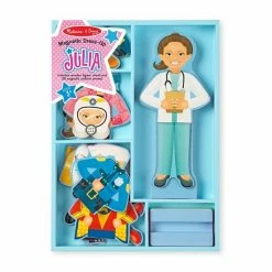 Melissa & Doug Julia Magnetic Dress-Up Career Set