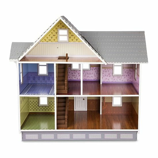 Melissa & Doug Classic Heirloom Victorian Wooden Dollhouse - Image 5