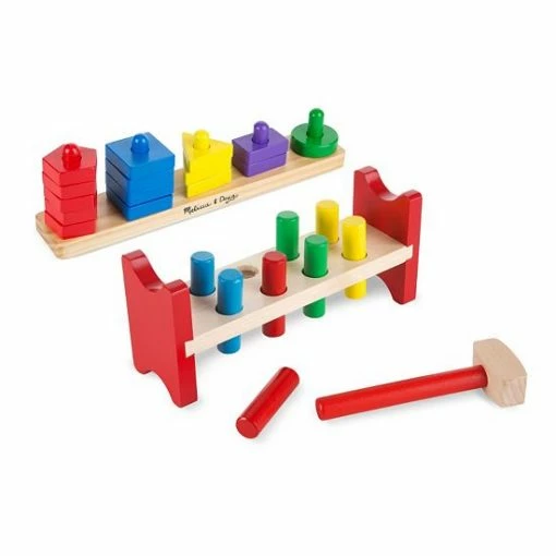 Best hot sale Melissa & Doug PoundAPeg & Stack & Sort Board Classic