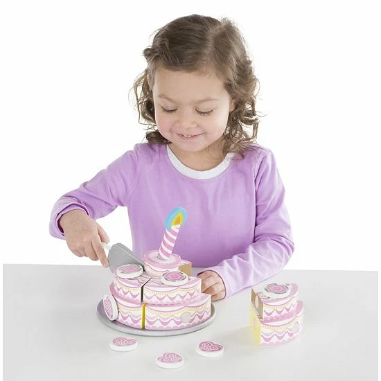 Melissa & Doug Triple-Layer Party Cake - Image 2