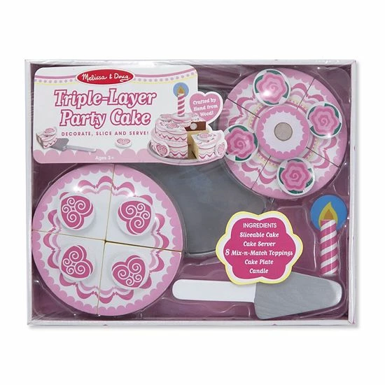 Melissa & Doug Triple-Layer Party Cake - Image 8