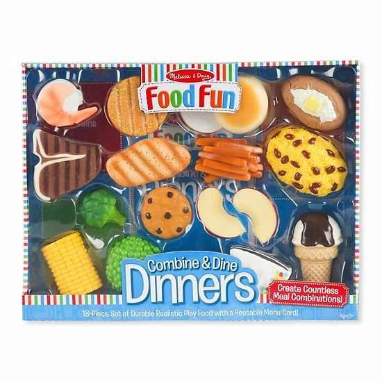 Food Fun Combine & Dine Dinners II By Melissa & Doug