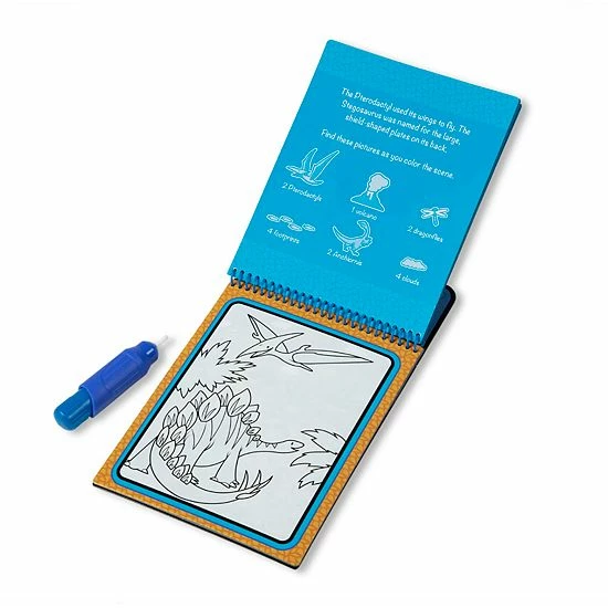Melissa & Doug On The Go Water Wow! Color With Water Activity Pad 3-Pack - Sports, Dinosaurs & Vehicles - Image 5
