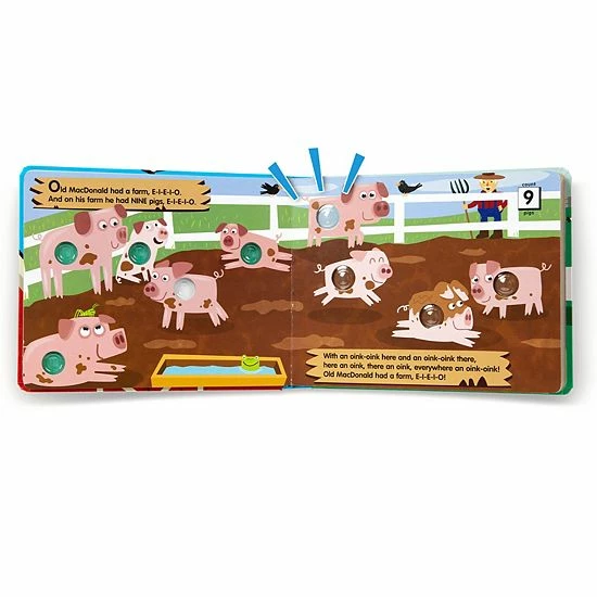 Melissa & Doug Children's Book - Poke-a-Dot: Old MacDonald's Farm - Image 2