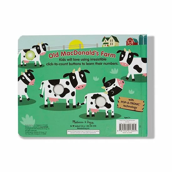 Melissa & Doug Children's Book - Poke-a-Dot: Old MacDonald's Farm - Image 4