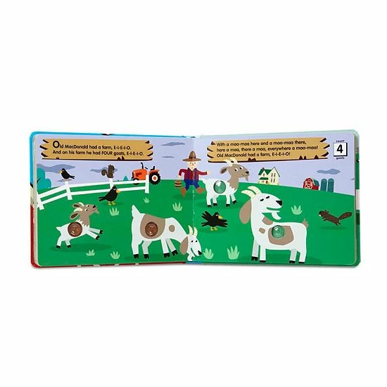 Melissa & Doug Children's Book - Poke-a-Dot: Old MacDonald's Farm - Image 6