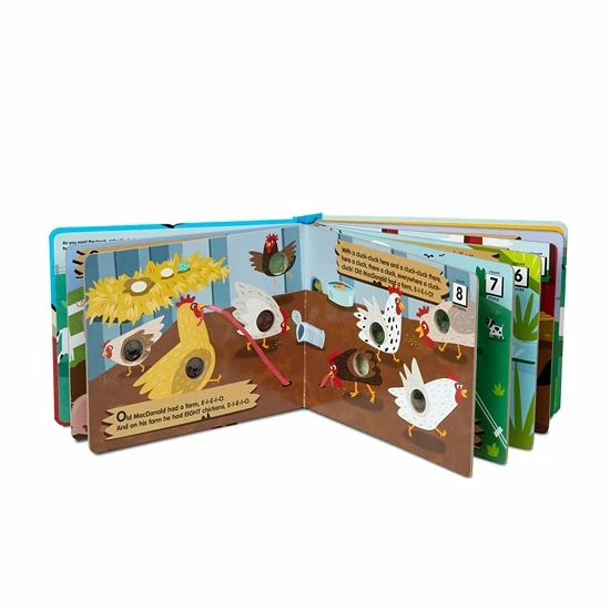 Melissa & Doug Children's Book - Poke-a-Dot: Old MacDonald's Farm - Image 8