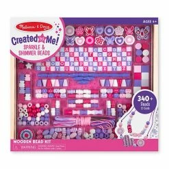Melissa & Doug Deluxe Collection - Wooden Bead Set