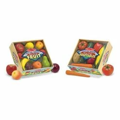 Melissa & Doug Fruits & Vegetables Play-Time Set
