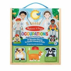 Melissa & Doug Occupations Magnetic Pretend Play Set