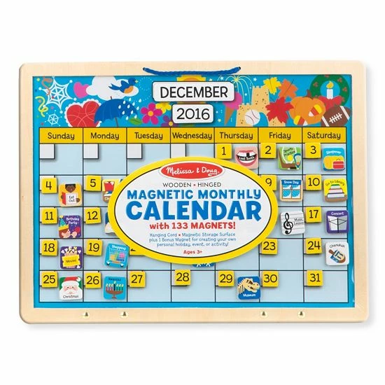 Melissa & Doug Monthly Magnetic Calendar - Image 3