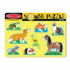 Melissa & Doug Pets Sound Puzzle