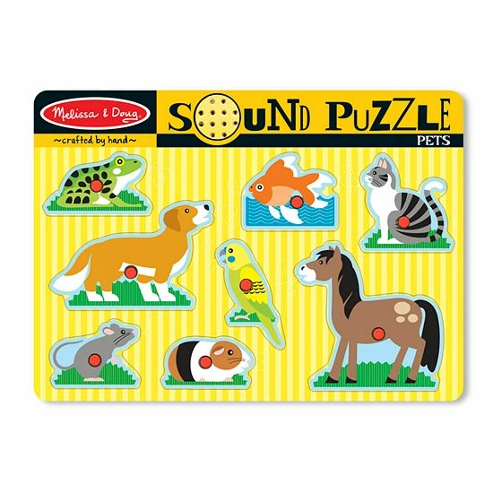 Melissa & Doug Pets Sound Puzzle