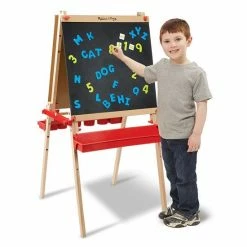 Melissa & Doug Deluxe Magnetic Standing Art Easel