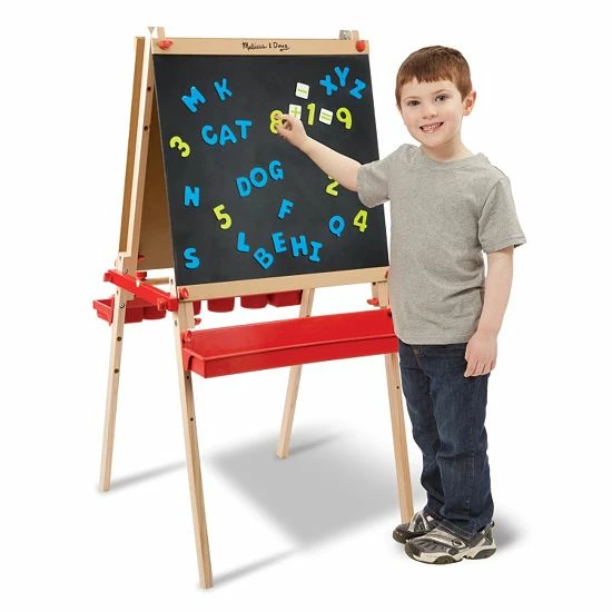 Melissa & Doug Deluxe Magnetic Standing Art Easel