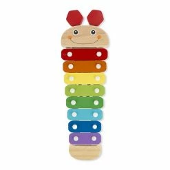 Melissa & Doug Wooden Caterpillar Xylophone