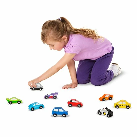 Melissa & Doug Wooden Cars Set - Image 2