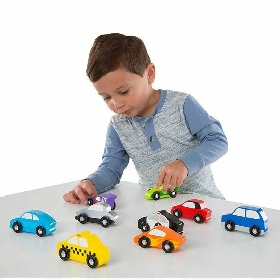 Melissa & Doug Wooden Cars Set - Image 3