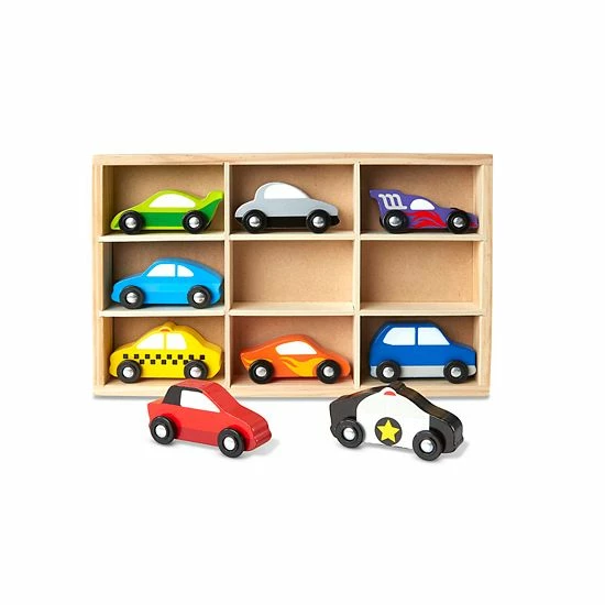 Melissa & Doug Wooden Cars Set - Image 5