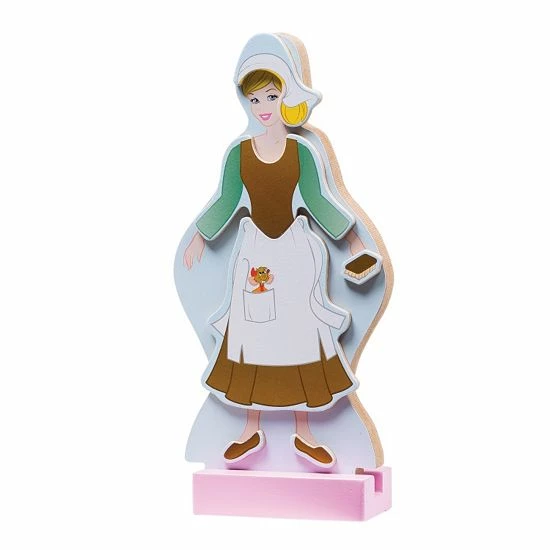 Disney's Cinderella, Belle & Rapunzel Magnetic Dress Up Bundle By Melissa & Doug - Image 3