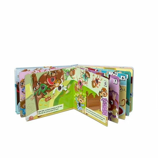 Melissa & Doug Children's Book - Poke-a-Dot: 10 Little Monkeys - Image 9