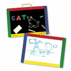 Melissa & Doug Magnetic Chalkboard/Dry-Erase Board