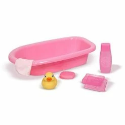 Melissa & Doug Mine To Love Doll Bathtub Set