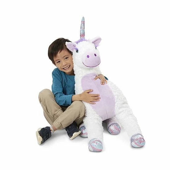 Melissa & Doug Jumbo Plush Misty Unicorn - Image 3