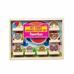 Melissa & Doug My First Wooden Stamp Set-Favorites