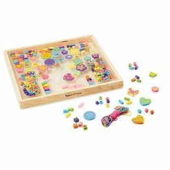 Melissa & Doug Bead Bouquet Wooden Bead Set