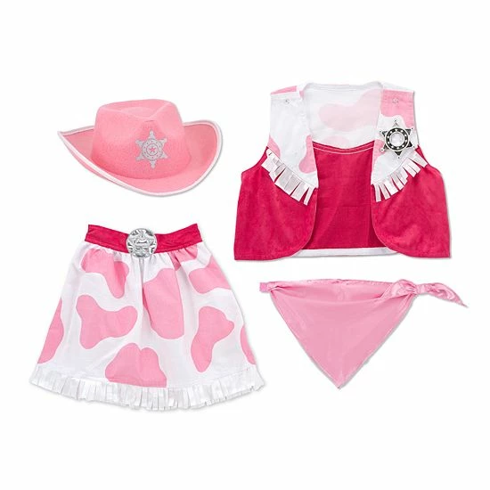 Melissa & Doug Cowgirl Role Play Costume - Image 2