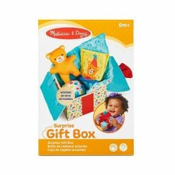 Melissa & Doug Wooden Surprise Gift Box Infant Toy