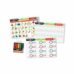 Melissa & Doug Basic Skills Learning Mats Set