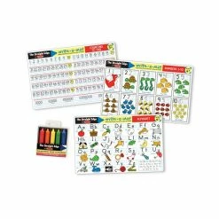Melissa & Doug Alphabet & Numbers Learning Mats Set