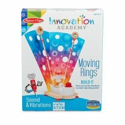 Melissa & Doug Innovation Academy Moving Rings Build It STEM Toy