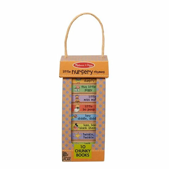 Melissa & Doug Children's Book - Natural Play Book Tower: Little Nursery Books - Image 5