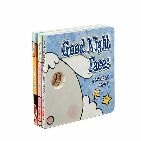 Melissa & Doug Fun Faces Mask Book 3-Pack - Image 5