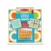 Melissa & Doug Double-Sided Wooden Chess & Pachisi Board Game Multi
