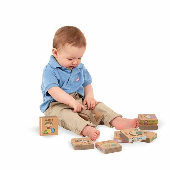 Melissa & Doug Children's Book - Natural Play Book Tower: Little Learning Books - Image 5