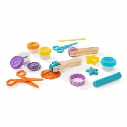 Melissa & Doug Cut, Sculpt & Stamp Clay Play Set
