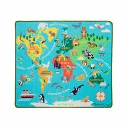 Melissa & Doug Round The World Travel Rug
