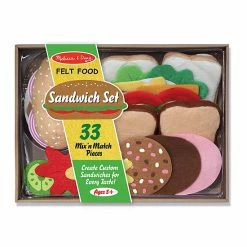 Melissa & Doug Felt Food Sandwich Playset