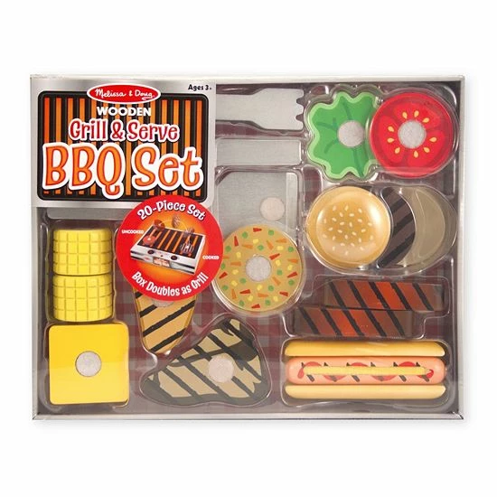 Melissa & Doug Grill & Serve BBQ Set - Image 4