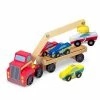 Melissa & Doug Magnetic Car Loader Set