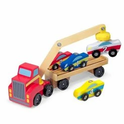 Melissa & Doug Magnetic Car Loader Set