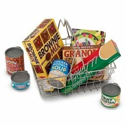 Melissa & Doug Let's Play House! Grocery Basket Set