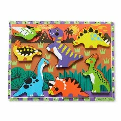 Melissa & Doug Dinosaurs Chunky Puzzle